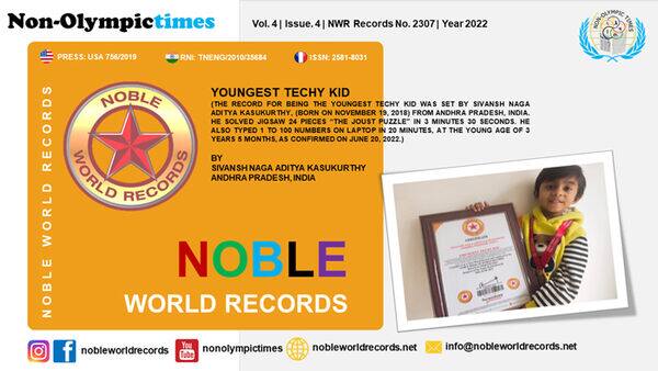 Noble World Record Holder