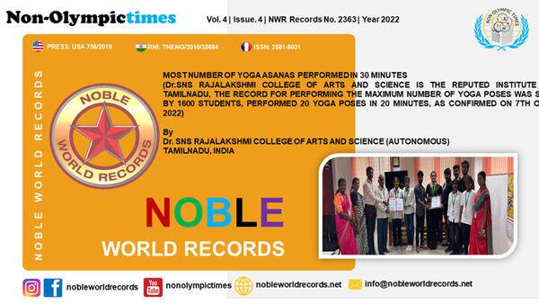 Noble World Record Holder