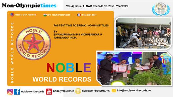 Noble World Record Holder