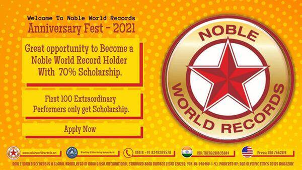 Noble World Record Holder