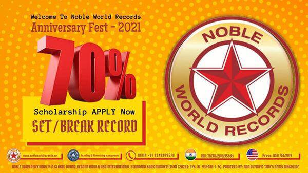 Noble World Record Holder